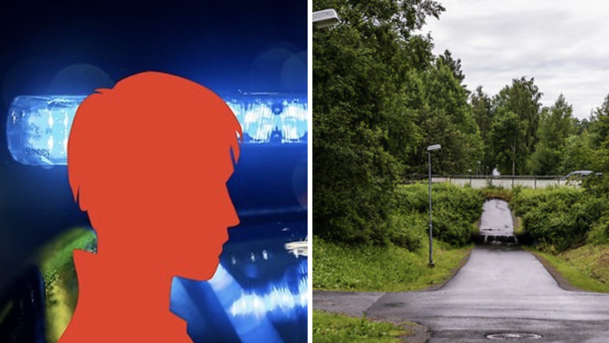 En cykelväg och tunnel i närheten av Morö Backe skola där den minderåriga flickan överfölls i somras.